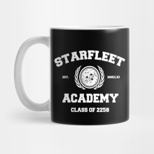 Starfleet Acadmey Class of 2258 White Mug